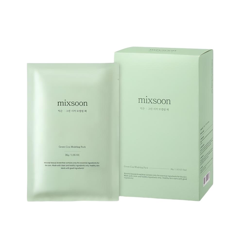 mixsoon mixsoon Green Cica Modeling Pack 5ea - soothing - front bottle shot