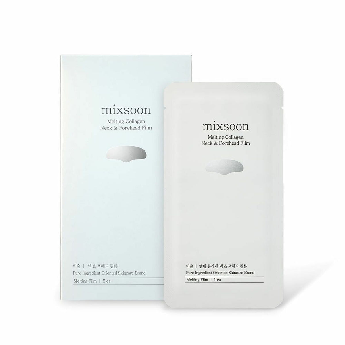 mixsoon mixsoon Melting Collagen Neck & Forehead Film 5P - anti-aging - front bottle shot
