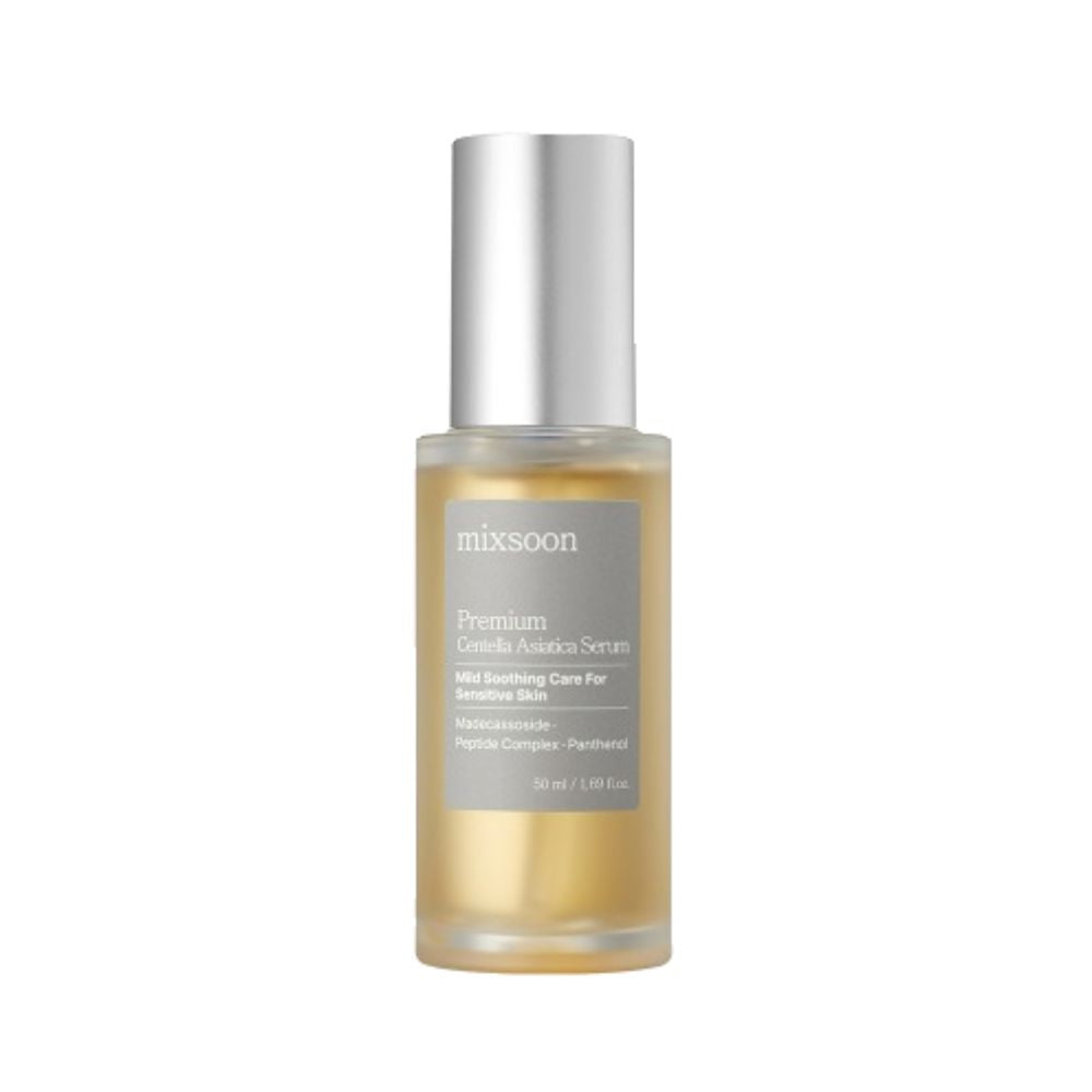 mixsoon mixsoon Premium Centella Asiatica Serum 50ml - hydrating - front bottle shot