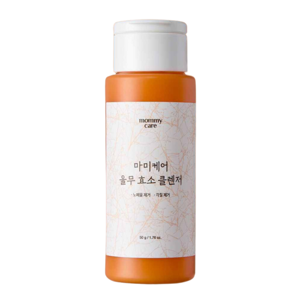mommy care mommy care Job's Tears Powder Enzyme Facial Cleanser 50g - pore care - front bottle shot
