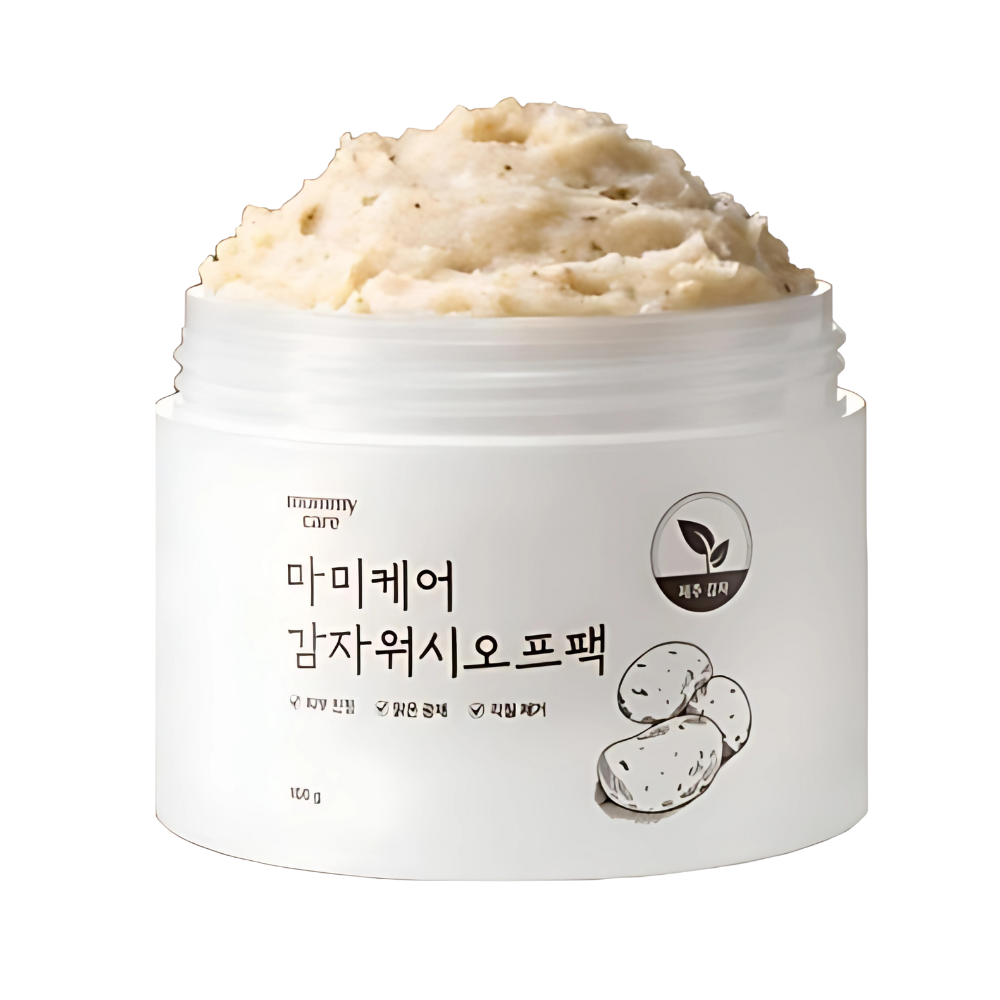 mommy care mommy care Potato Wash-off Mask 100g - pore care - front bottle shot