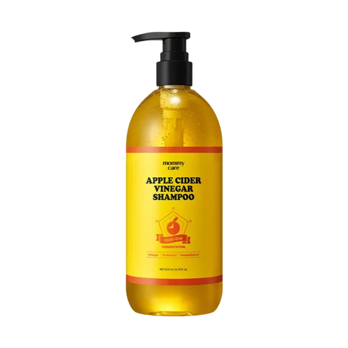 mommy care mommy care Apple Cider Vinegar Shampoo 500ml - sun protection - front bottle shot