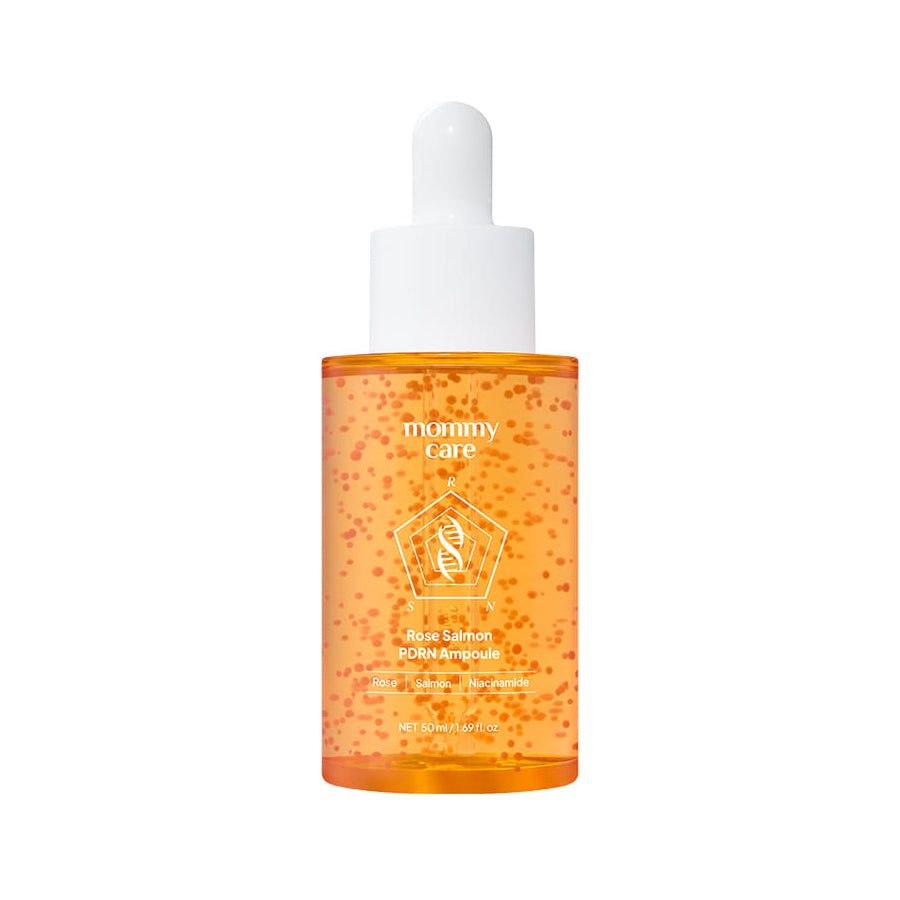 mommy care mommy care Rose Salmon PDRN Ampoule 50ml - acne care - front bottle shot