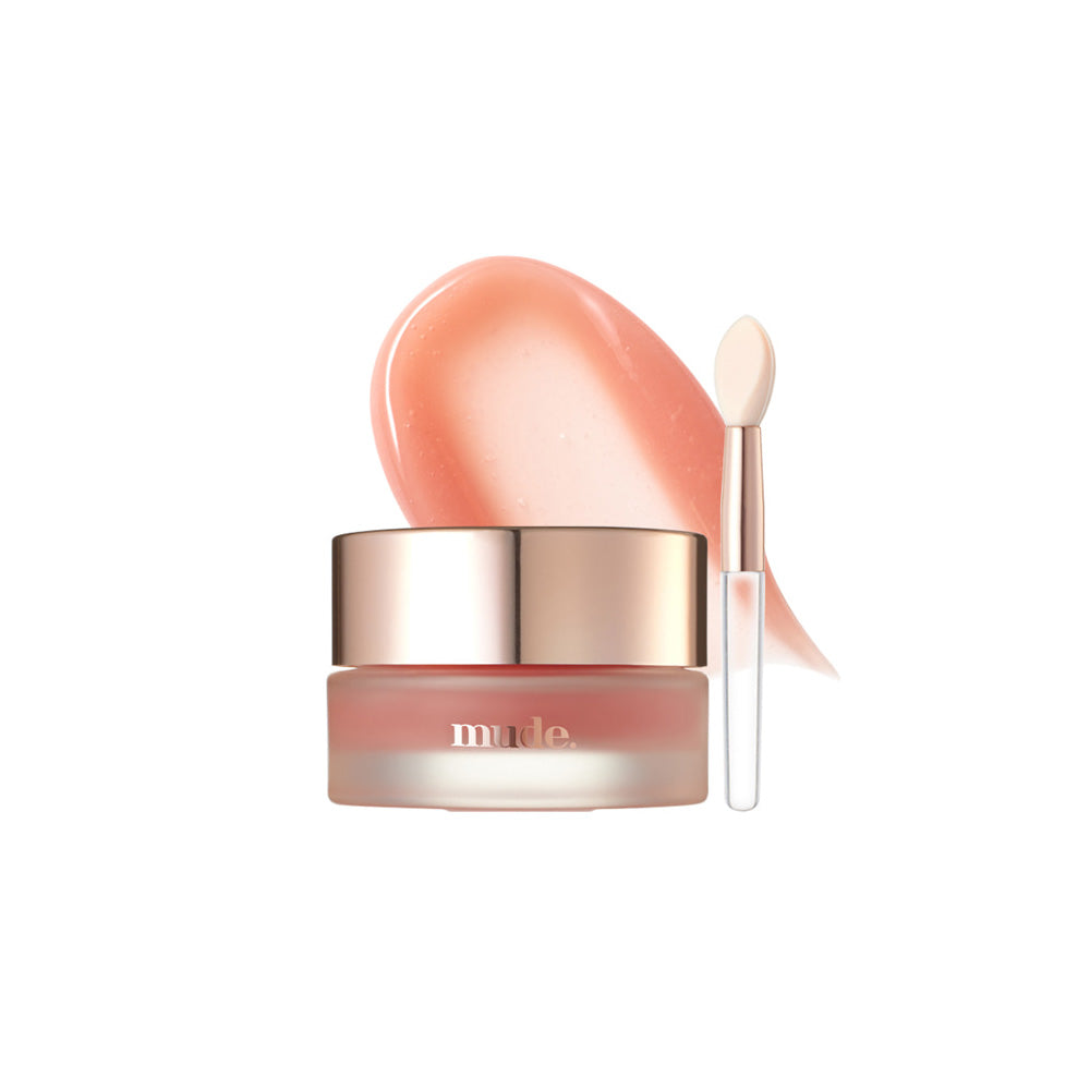 mude. mude. Bare Shine Lip Mask 8g - hydrating - front bottle shot