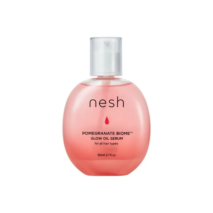 nesh nesh Pomegranate Biome Glow Oil Serum 80ml - hydrating - front bottle shot