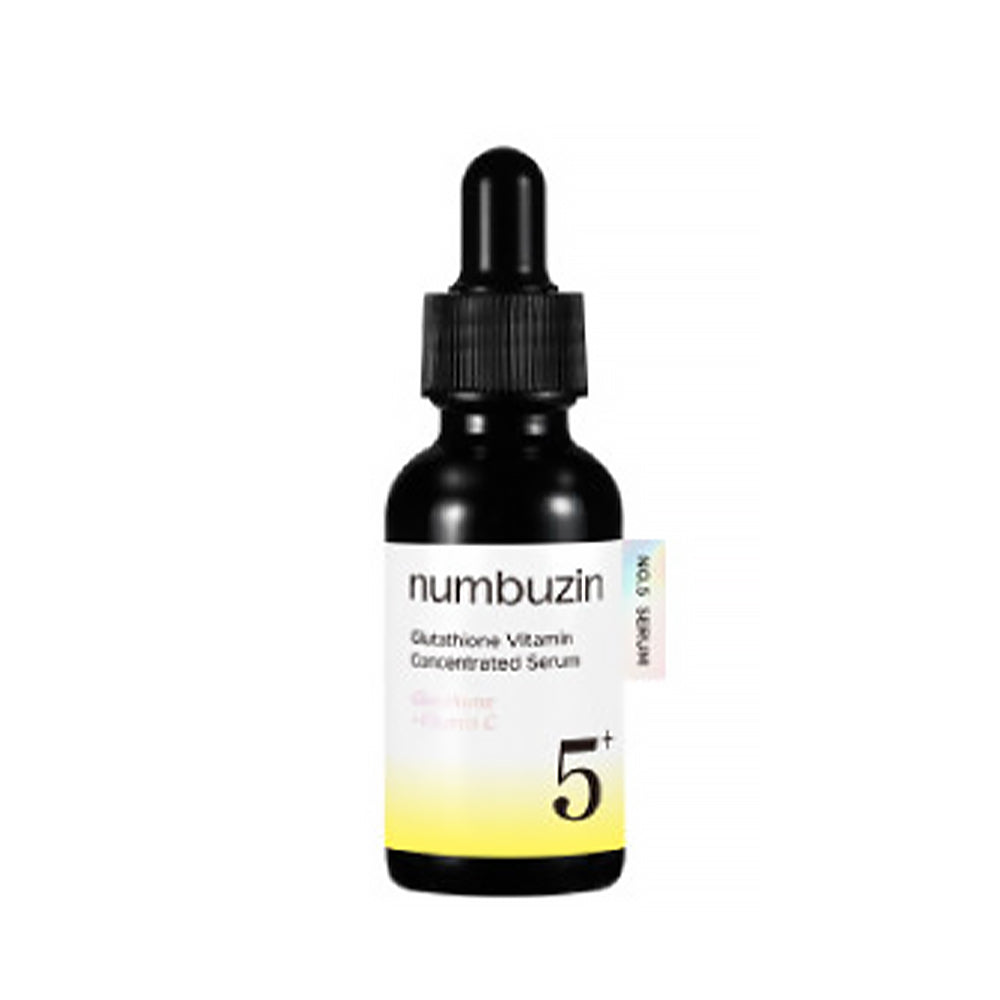 numbuzin numbuzin No.5+ Vitamin Concentrated Serum 30ml - soothing - front bottle shot