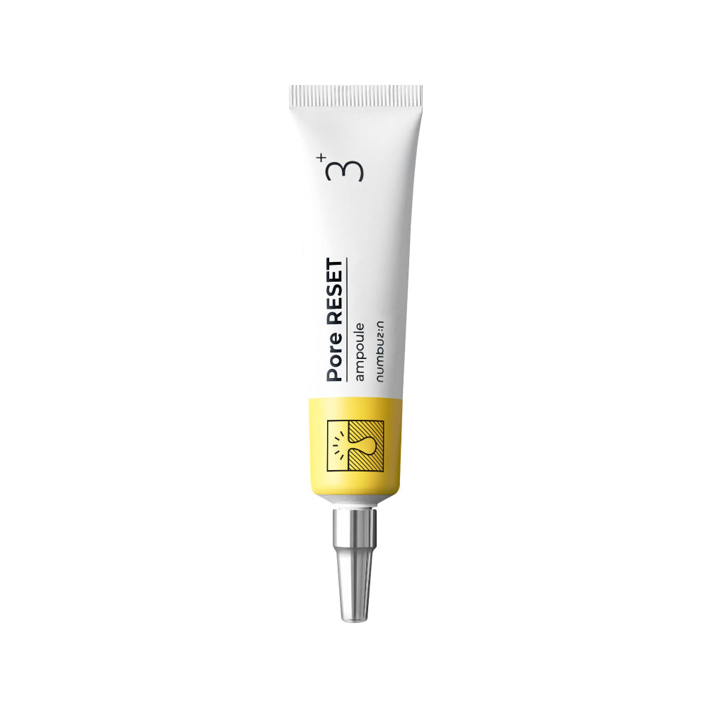 numbuzin numbuzin No.3 Pore Reset Ampoule Shot 25ml - brightening - front bottle shot