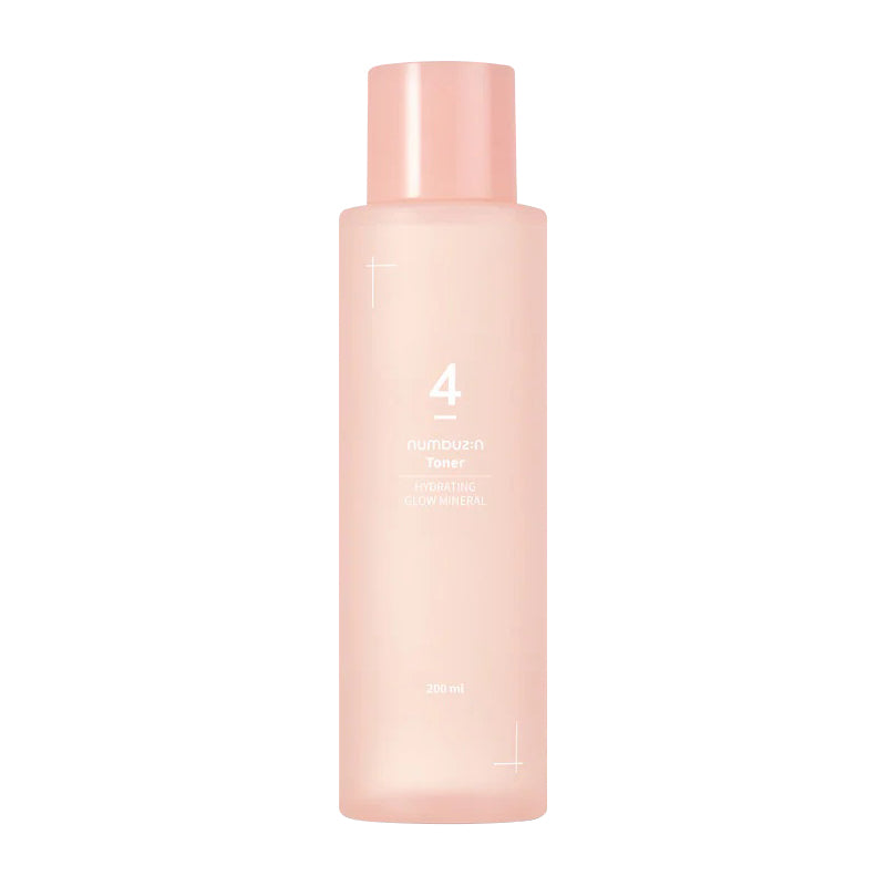 numbuzin numbuzin No. 4 Makeup Perfecting Mineral Toner 200ml - hydrating - front bottle shot