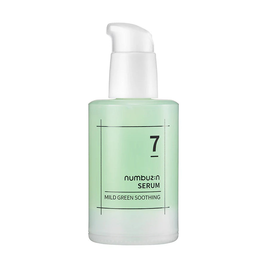 numbuzin numbuzin No. 7 Mild Green Soothing Serum 50ml - soothing - front bottle shot