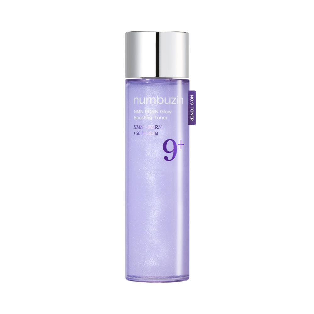 numbuzin numbuzin No.9 NMN PDRN Glow Boosting Toner 150ml - sun protection - front bottle shot