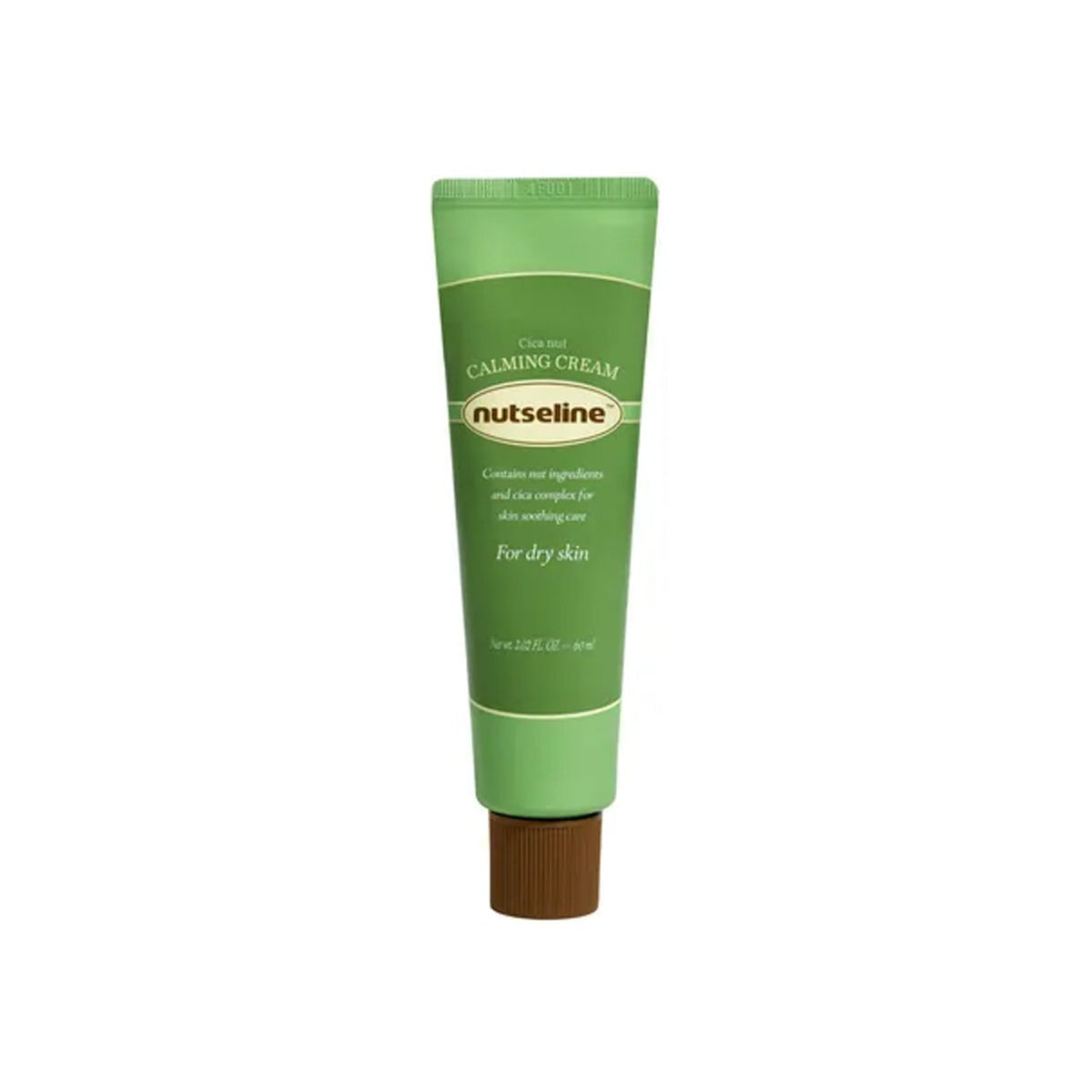 nutseline nutseline Cica Nut Calming Cream 60ml - hydrating - front bottle shot