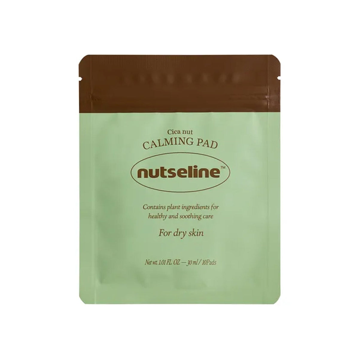 nutseline nutseline Cica Nut Calming Pad 10ea - soothing - front bottle shot