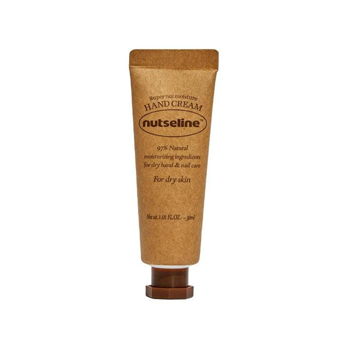 nutseline nutseline Super Nut Moisture Hand Cream 30ml - hydrating - front bottle shot