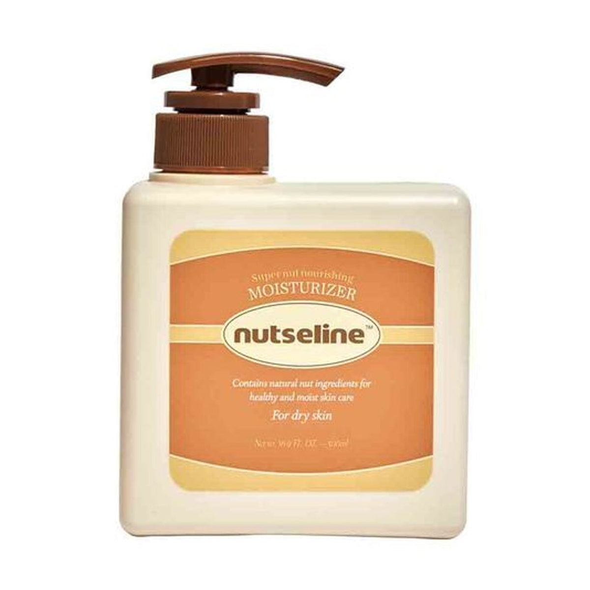 nutseline nutseline Super Nut Nourishing Mosturizer Unscented 500ml - hydrating - front bottle shot