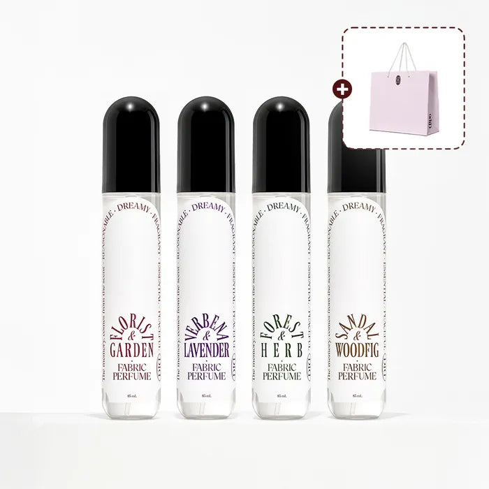 odiD odiD Fabric Perfume 4-Fragrance Set + Complimentary Shopping Bag - daily care - front bottle shot