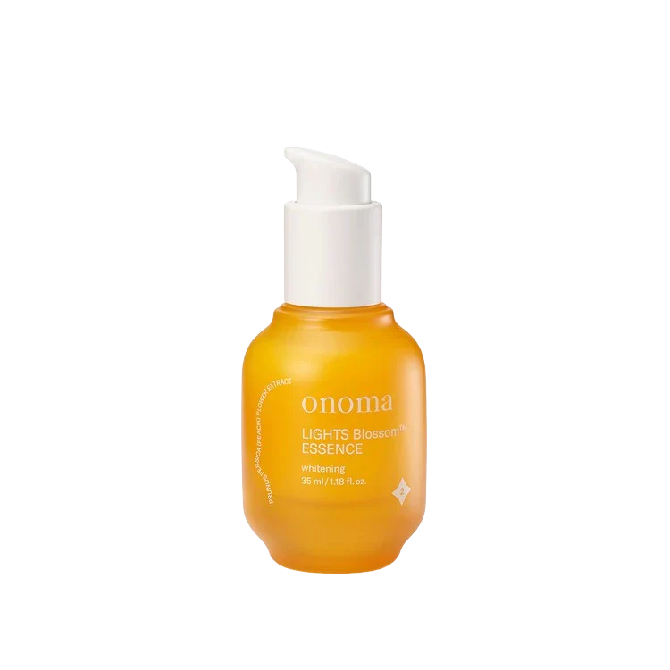 onoma onoma LIGHTS Blossom™ Essence 35ml - brightening - front bottle shot