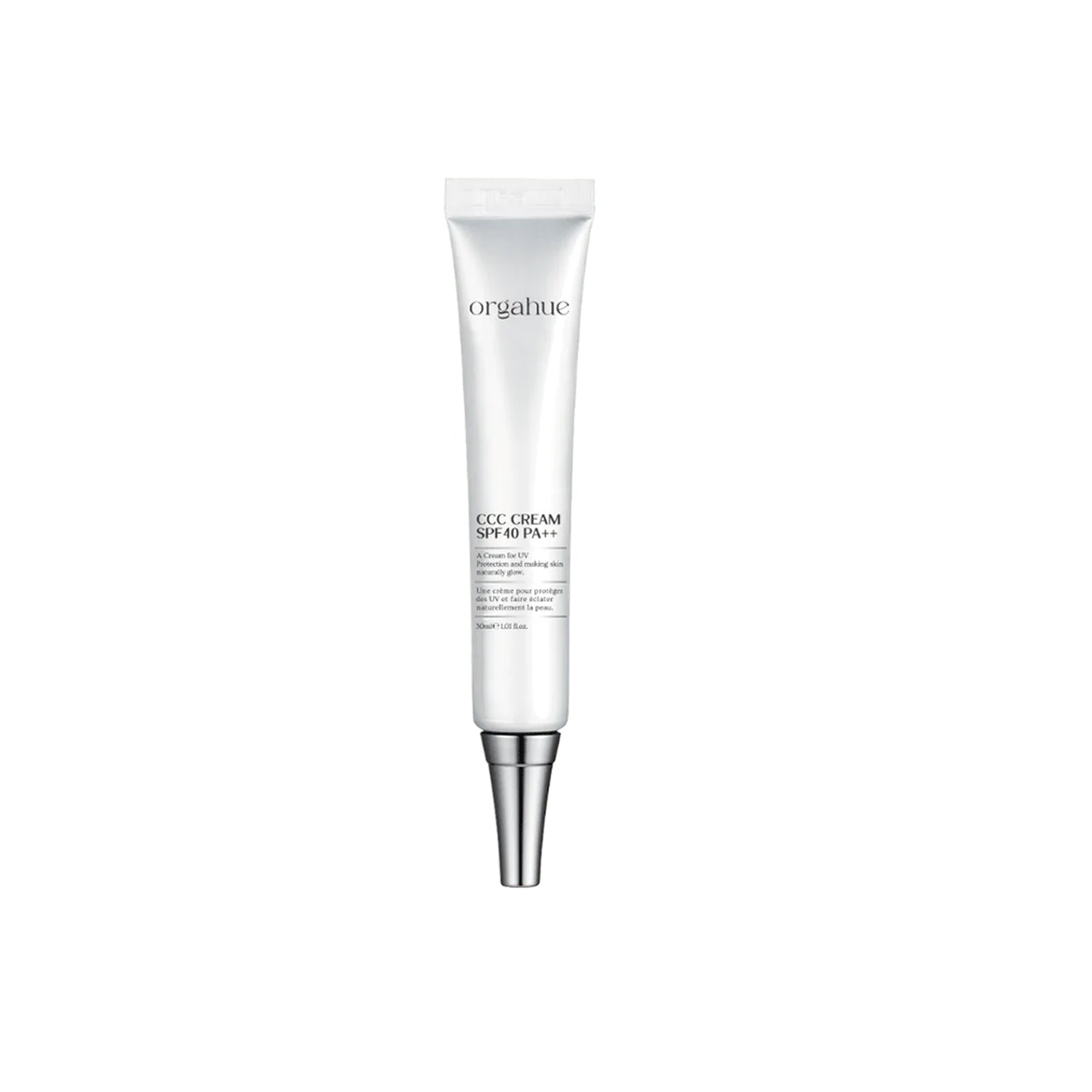 orgahue orgahue CCC Cream SPF 40 PA++ 30ml - hydrating - front bottle shot