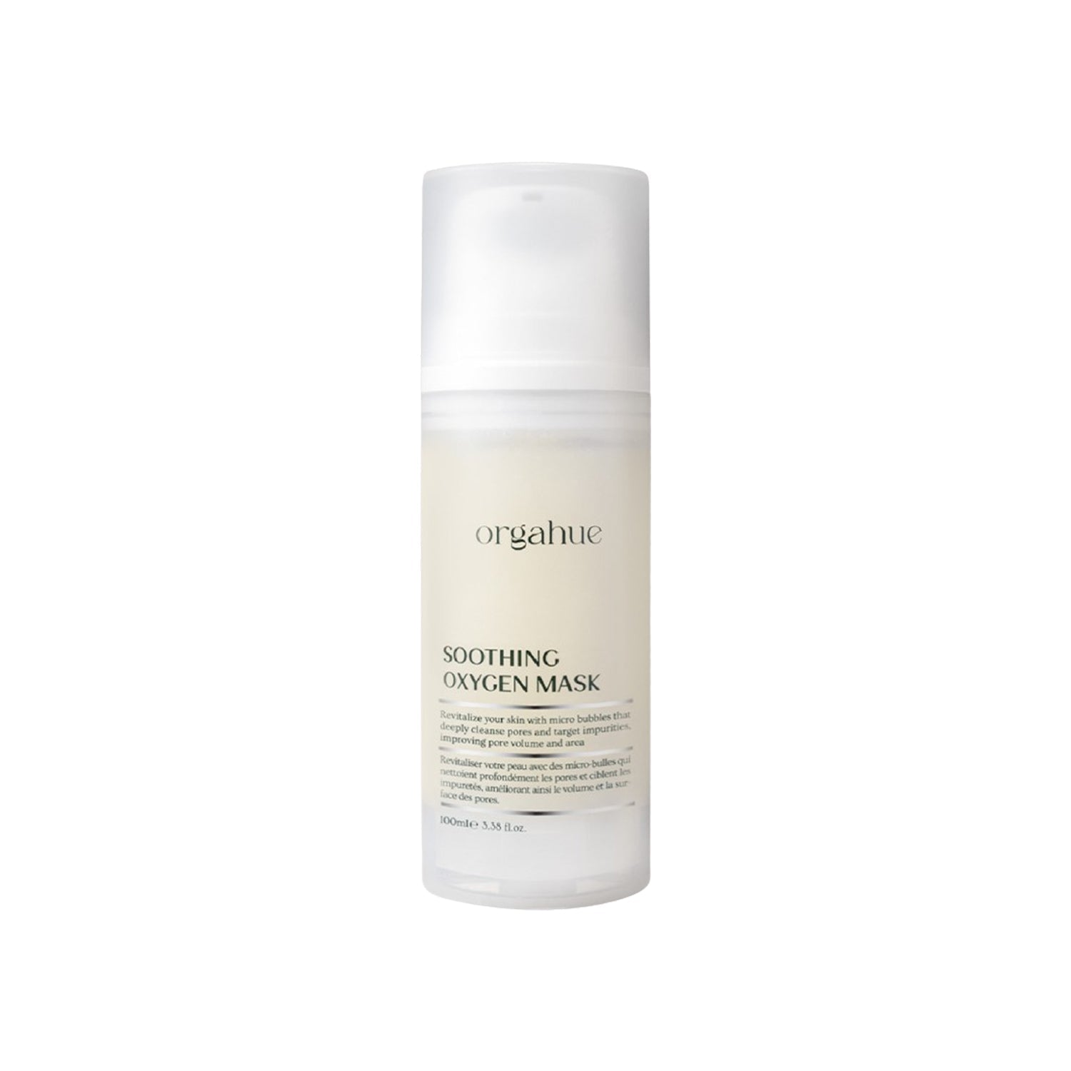 orgahue orgahue Soothing Oxygen Mask 100ml - soothing - front bottle shot