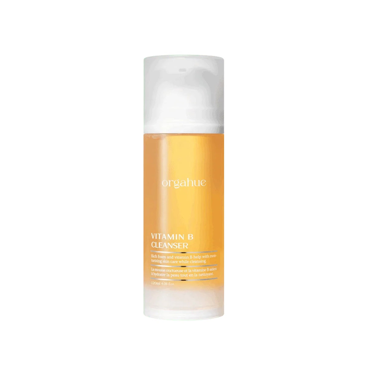 orgahue orgahue Vitamin B Cleanser 120ml - nourishing - front bottle shot