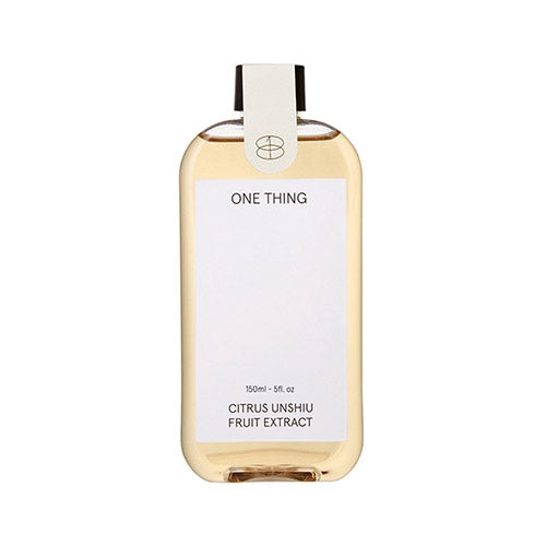 ONE THING ONE THING Citrus Unshiu Fruit Extract 150ml - hydrating - front bottle shot
