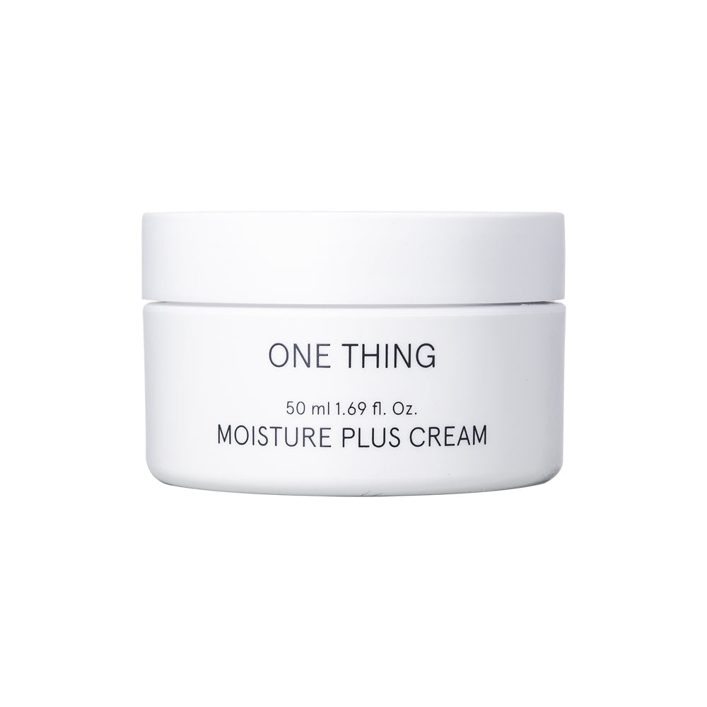 ONE THING ONE THING Moisture Plus Cream 50ml - hydrating - front bottle shot