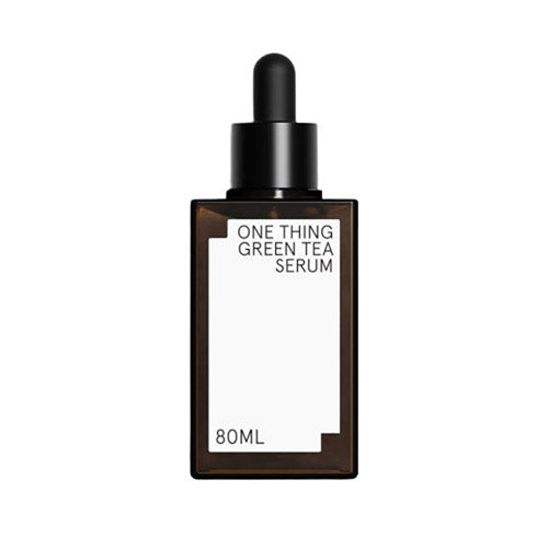 ONE THING ONE THING Green Tea Serum 80ml - soothing - front bottle shot