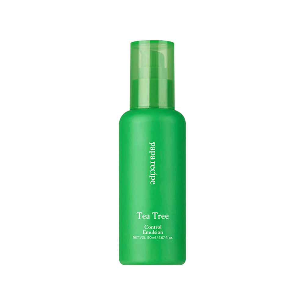 papa recipe papa recipe Tea Tree Control Emulsion 150ml - hydrating - front bottle shot