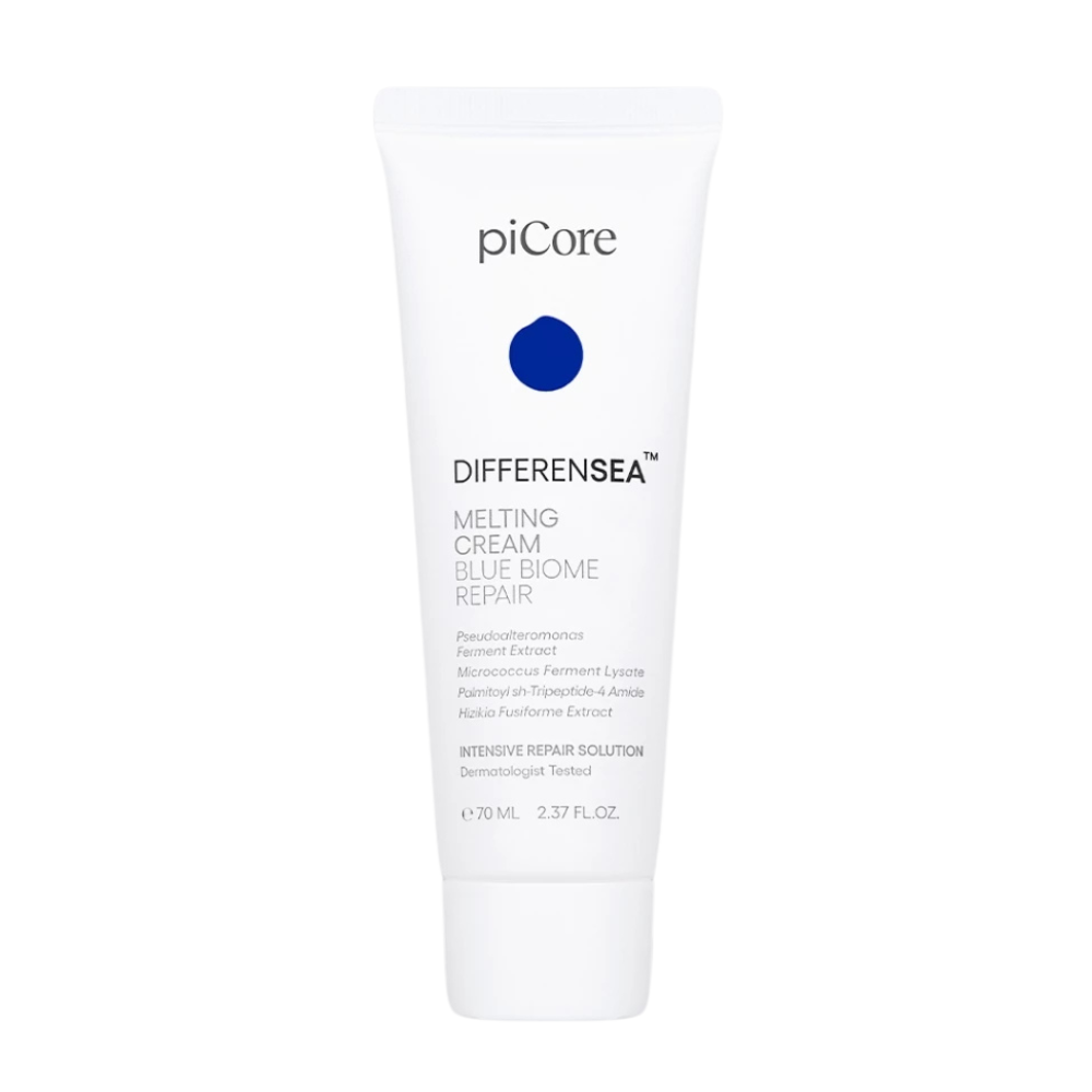 piCore piCore Differensea Melting Cream Blue Biome Repair 70ml - hydrating - front bottle shot