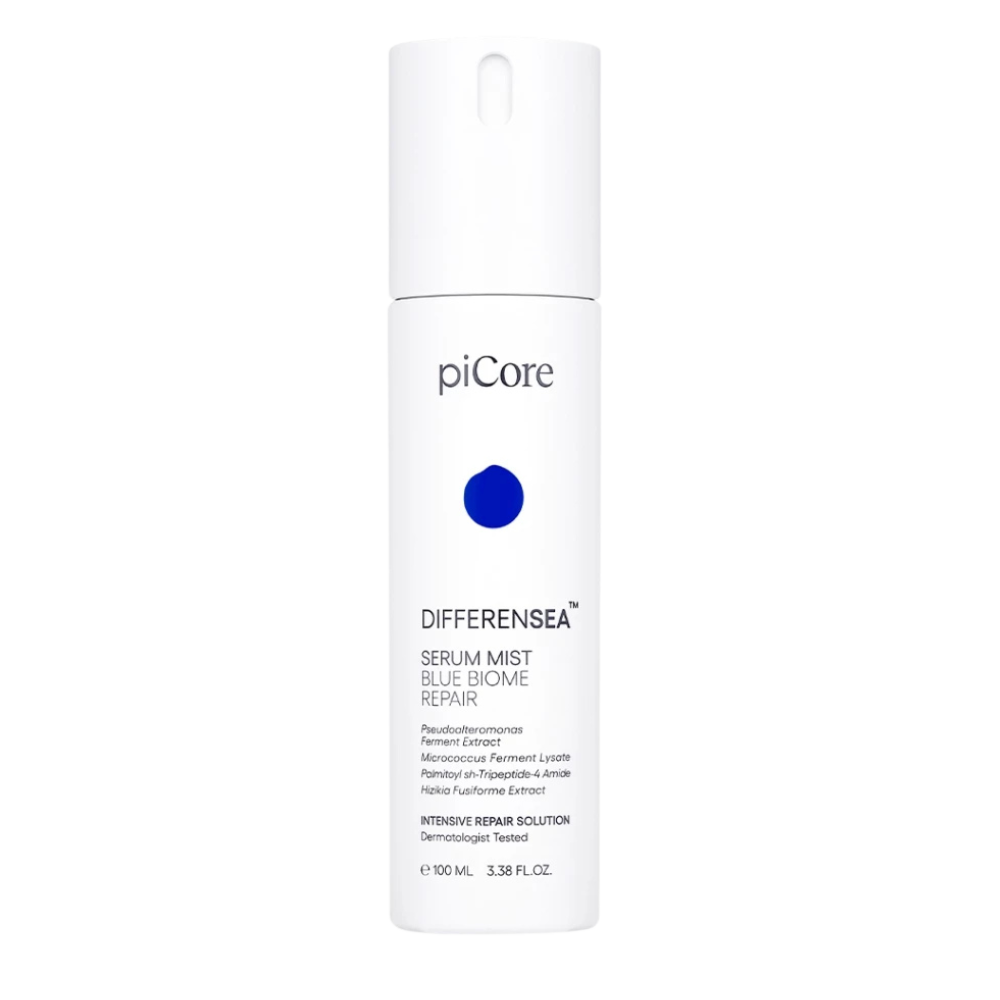 piCore piCore Differensea Serum Mist Blue Biome Repair 100ml - hydrating - front bottle shot