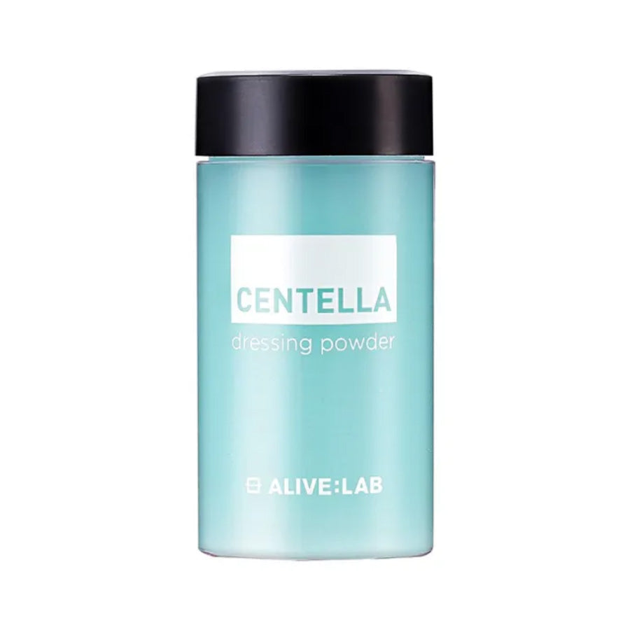 ALIVE:LAB ALIVE:LAB Centella Dressing Powder - soothing - front bottle shot