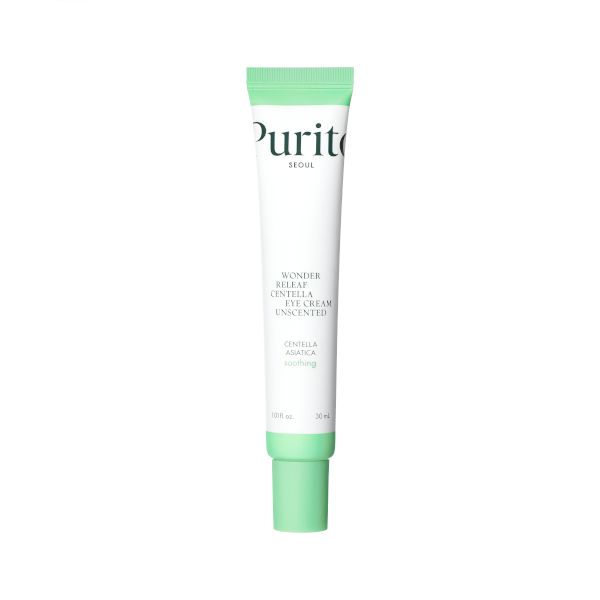 PURITO PURITO Wonder Releaf Centella Eye Cream Unscented 30ml - hydrating - front bottle shot