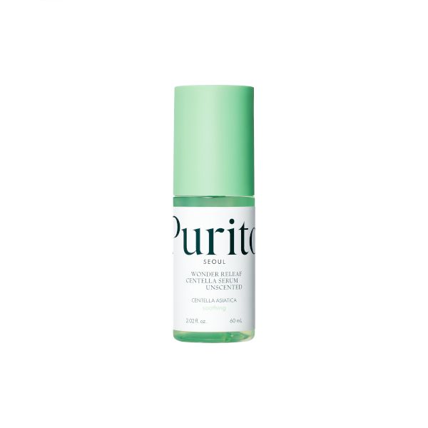 PURITO PURITO Wonder Releaf Centella Serum Unscented 60ml - hydrating - front bottle shot