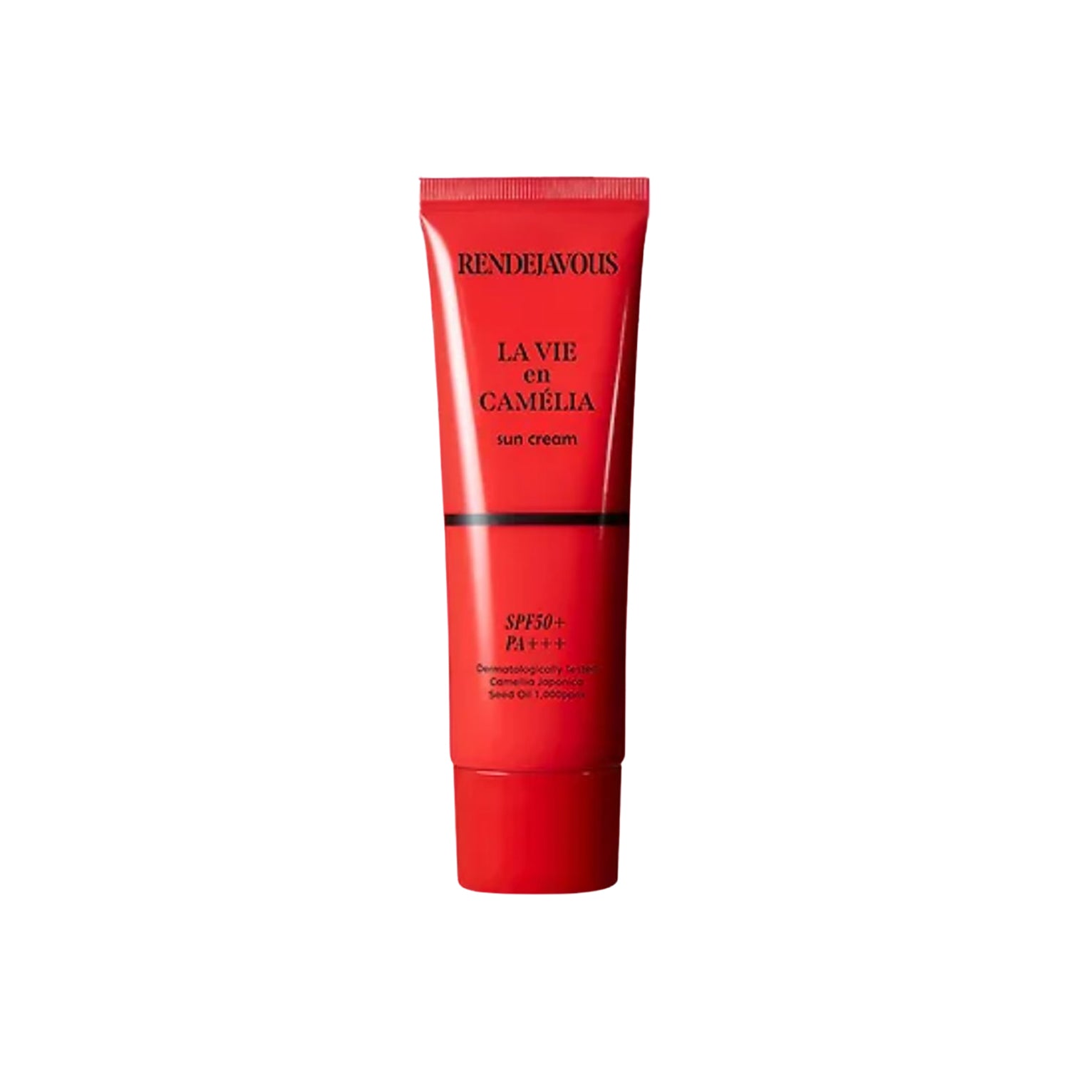 rendejavous rendejavous LA VIE en Camelia Sun Cream 50g - hydrating - front bottle shot
