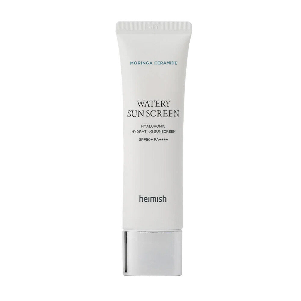 Heimish HEIMISH Moringa Ceramide Hydrating Watery Sun Screen SPF50+ PA++++ 50ml - hydrating - front bottle shot