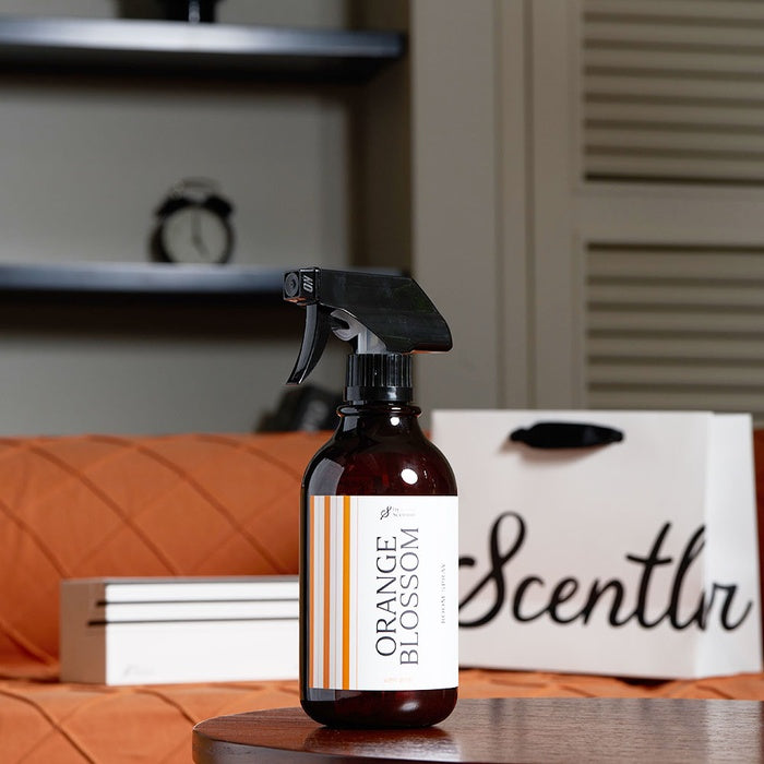 Scentlier Scentlier Orange Blossom Room Spray 500ml - soothing - front bottle shot