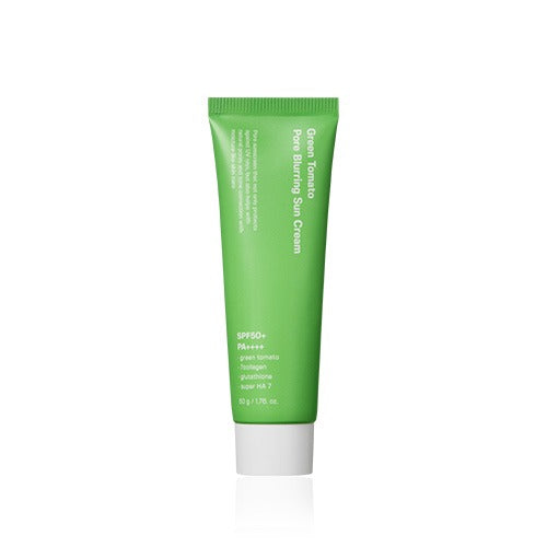 SUNGBOON EDITOR SUNGBOON EDITOR Green Tomato Pore Blurring Sun Cream 50g SPF50+ PA++++ - hydrating - front bottle shot