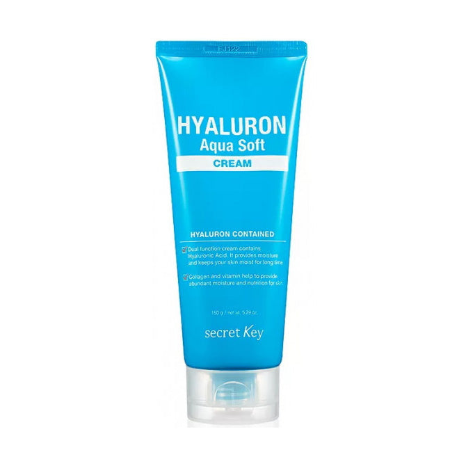 secret Key secret Key Hyaluton Aqua Soft Cream 150ml - hydrating - front bottle shot