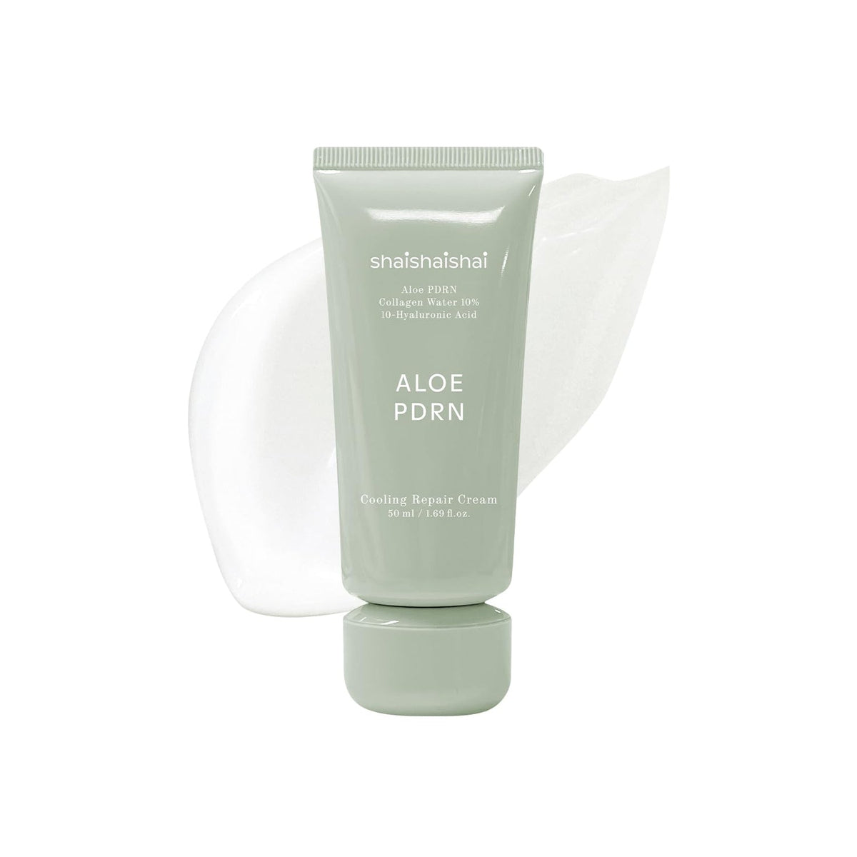 shaishaishai shaishaishai Aloe PDRN Cooling Repair Cream 50ml - hydrating - front bottle shot
