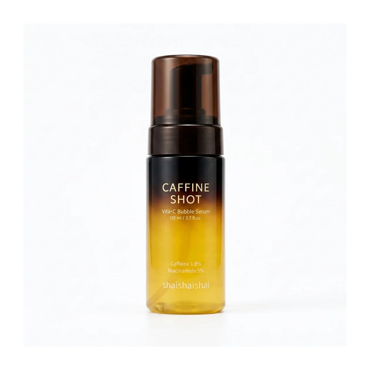 shaishaishai shaishaishai Caffeine Shot Vita C Bubble Serum 110ml - brightening - front bottle shot