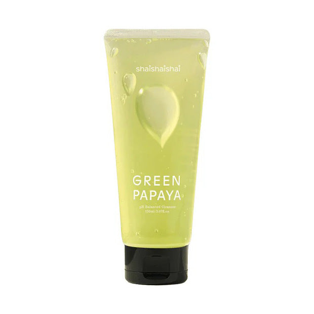 shaishaishai shaishaishai Green Papaya pH Balanced Cleanser 150ml - hydrating - front bottle shot