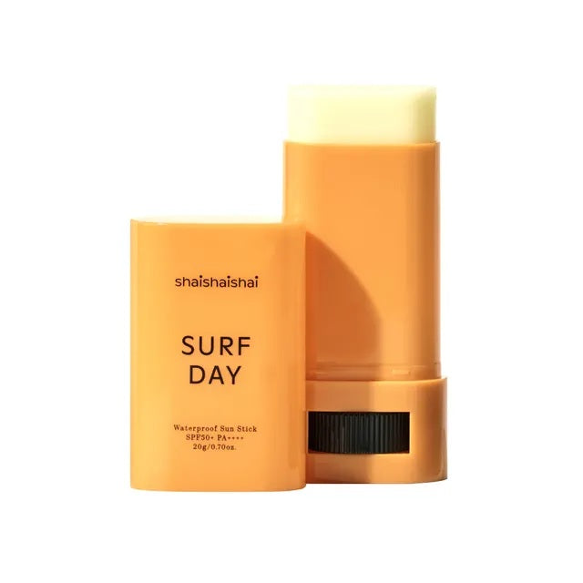 shaishaishai shaishaishai Surf Day Waterproof Sun Stick SPF50+ PA++++ 18g - soothing - front bottle shot
