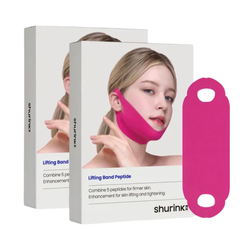 shurink RX shurink RX Lifting Band Peptide 10 Sheets (5 Sheets × 2 Packs) - hydrating - front bottle shot