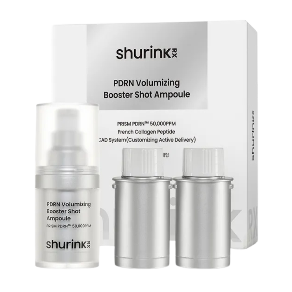 shurink RX shurink RX PDRN Volumizing Booster Shot Ampoule 30ml (15ml × 2) - hydrating - front bottle shot