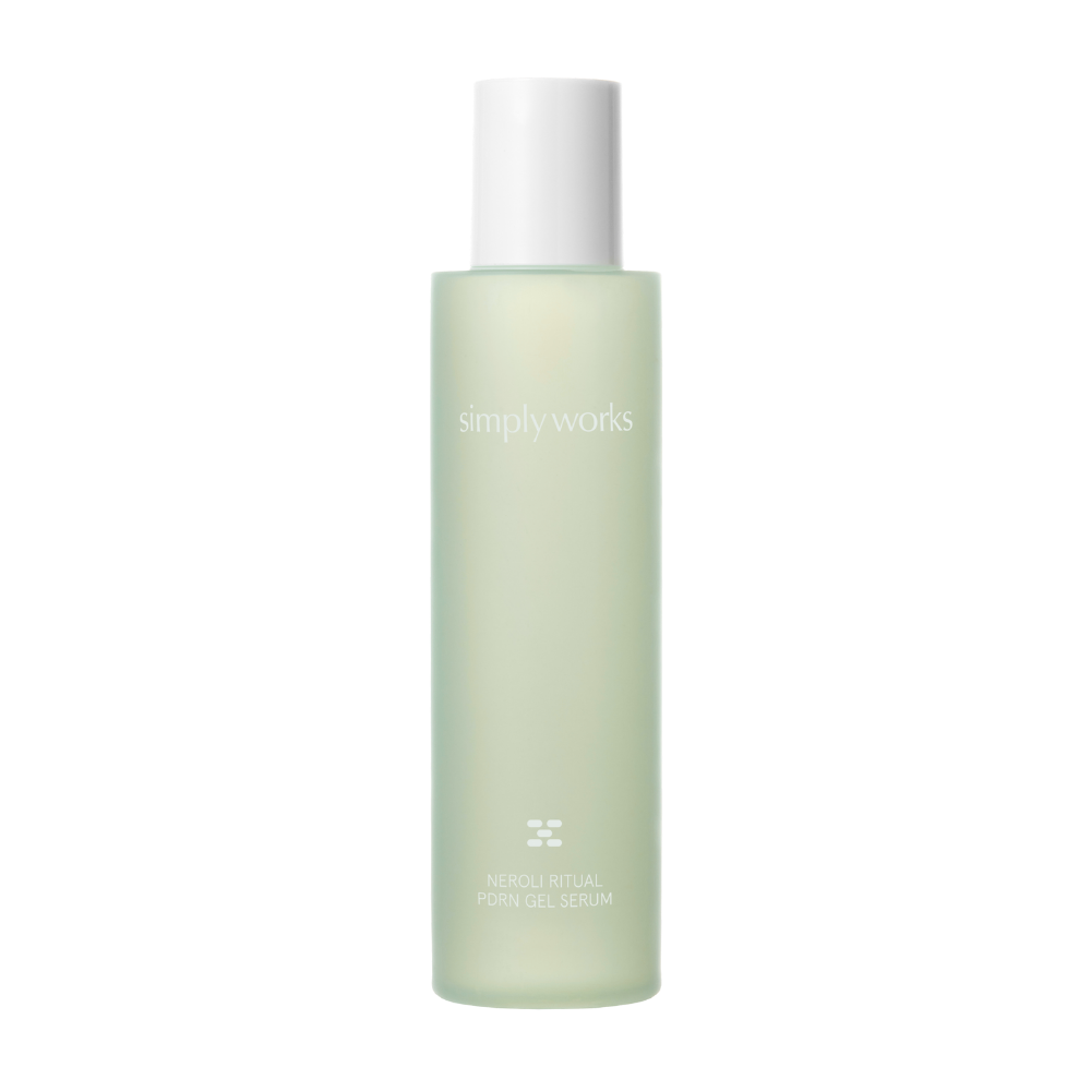 simply works simply works Neroli Ritual PDRN Gel Serum 100ml - hydrating - front bottle shot