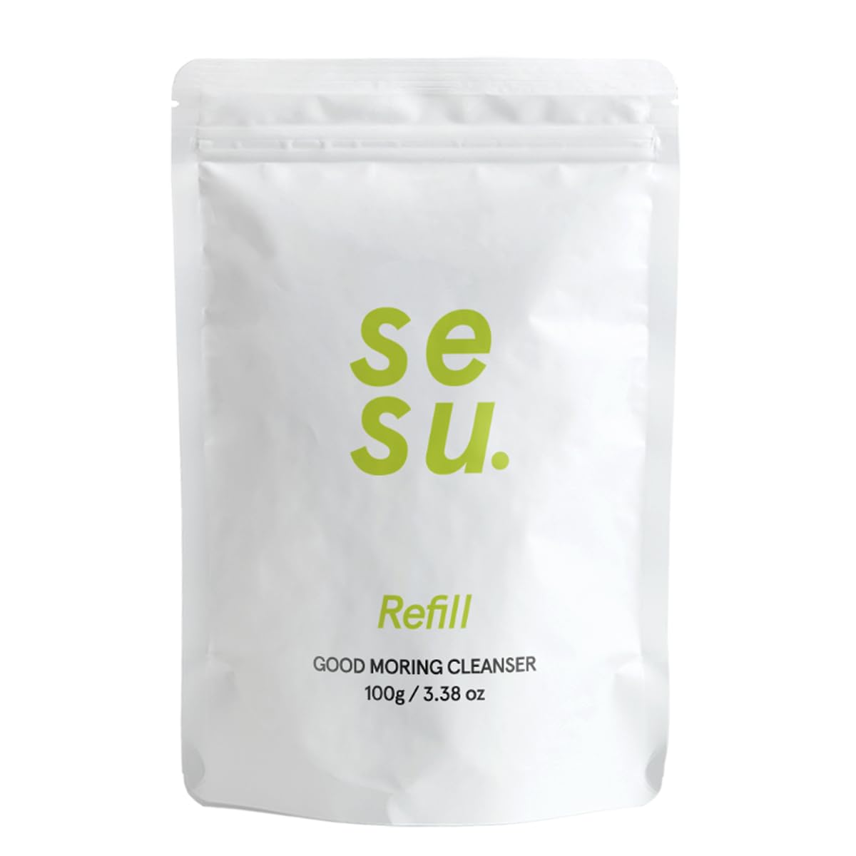 simply works simply works SESU Good Moring Cleanser 100g refill - cleansing - front bottle shot