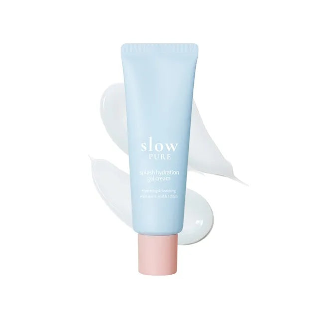 slowpure slowpure Splash Hydration Gel Cream 50ml - hydrating - front bottle shot