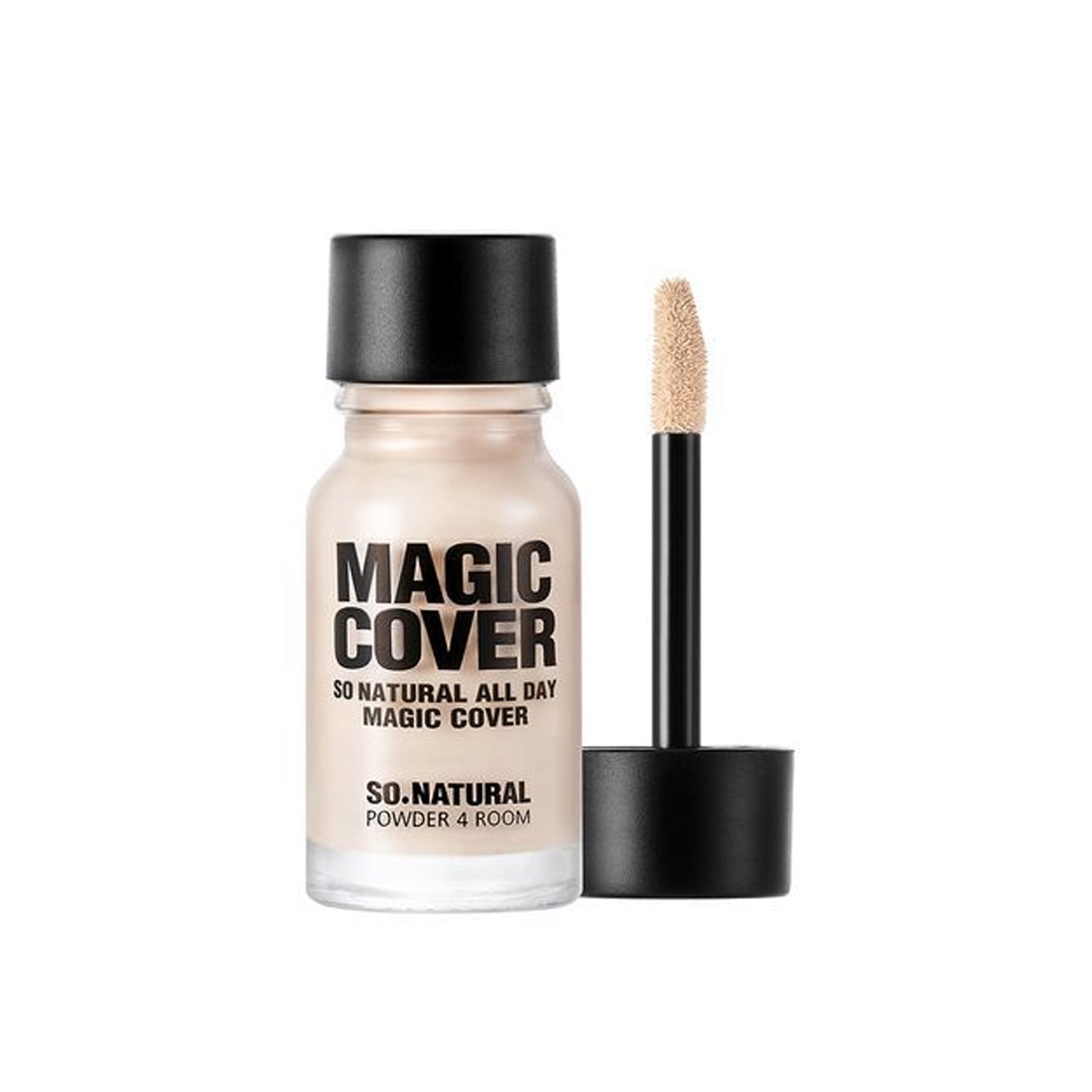 so natural so natural Powder 4 Room All Day Magic Cover 10ml - daily care - front bottle shot
