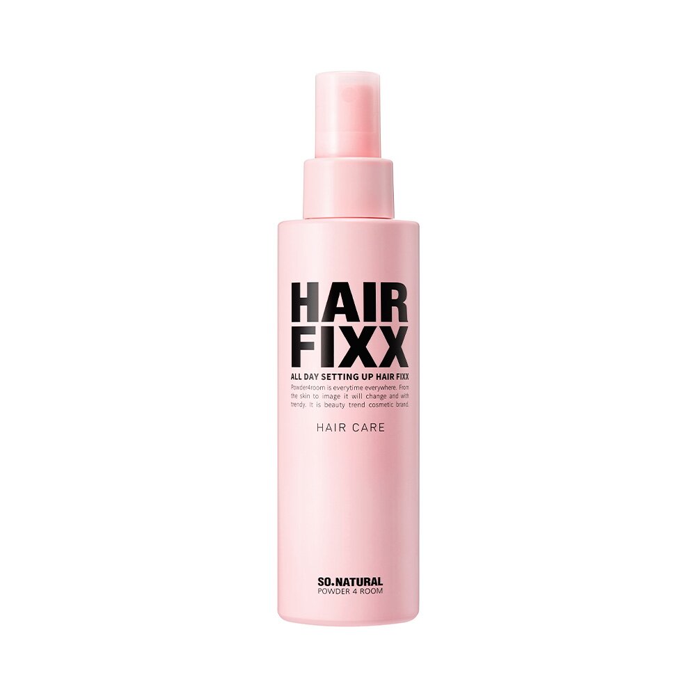 so natural so natural All Day Setting Up Hair Fixer 155ml - soothing - front bottle shot