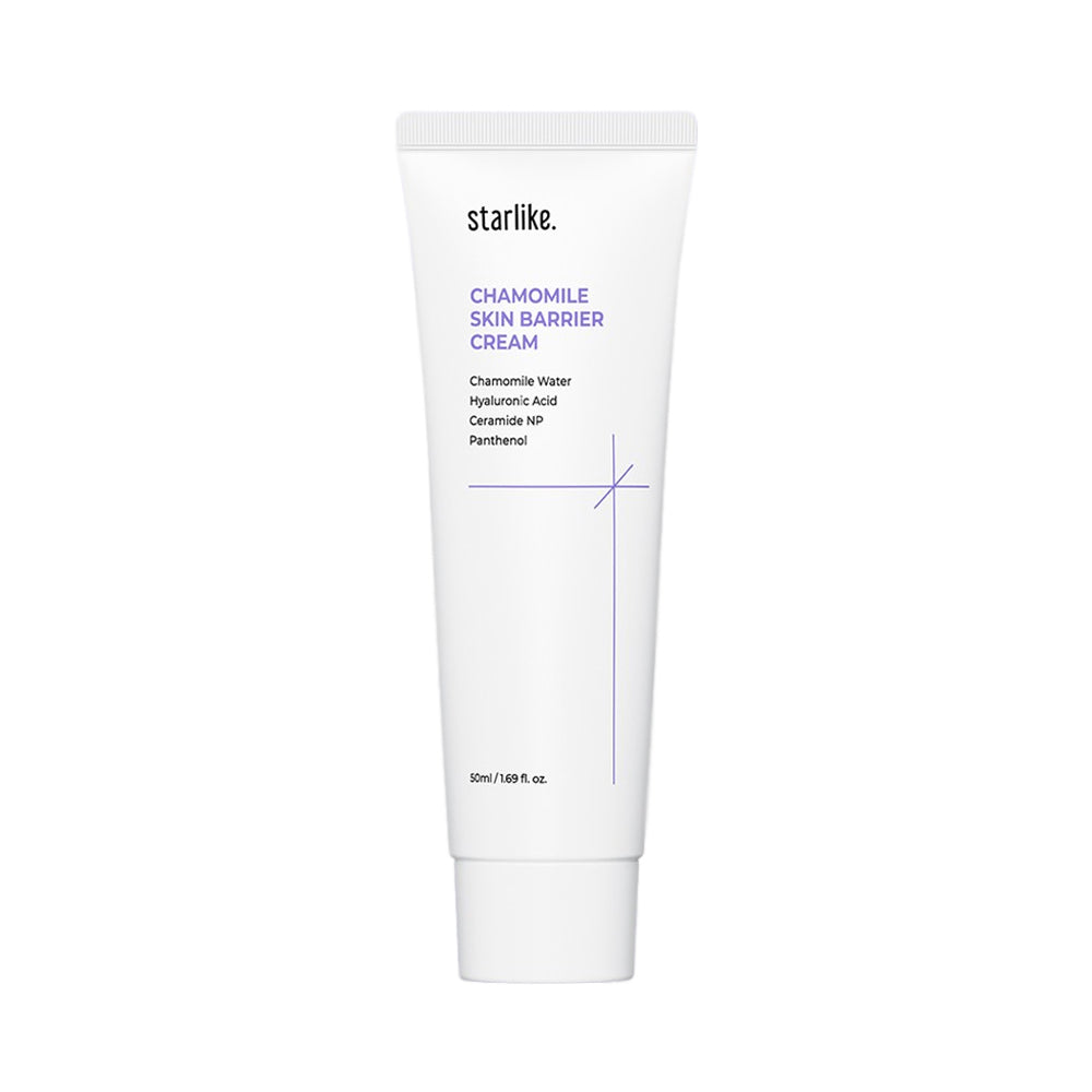 starlike starlike Chamomile Skin Barrier Cream 50ml - hydrating - front bottle shot