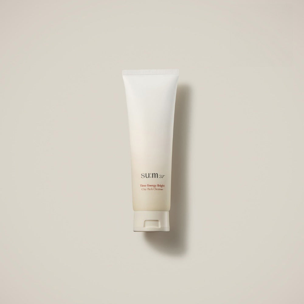 su:m37 su:m37 Time Energy Bright Clay Pack Cleanser 150ml - hydrating - front bottle shot